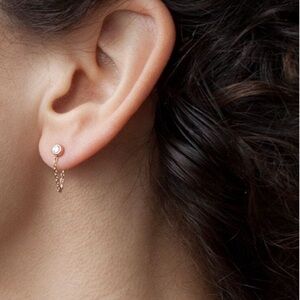 Catbird Chained to My Heart Earring, Sparkler (Single)